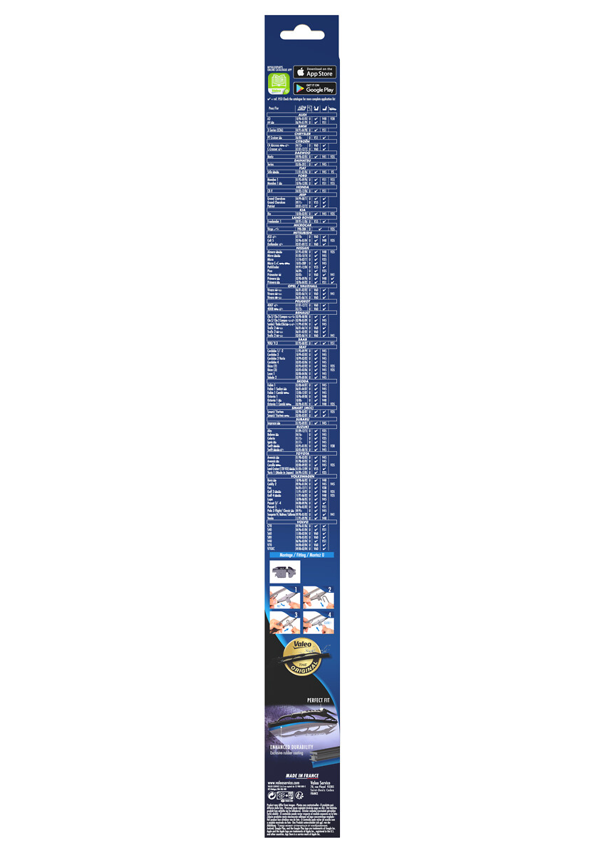Lamela stergator VALEO 574117